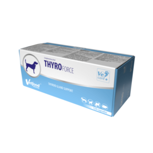 Tabletki na tarczycę dla psa i kota Vetfood ThyroForce 120 kapsułek