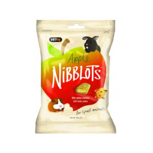 Vetiq Nibblots Jabłkowe przysmaki dla gryzoni 30g