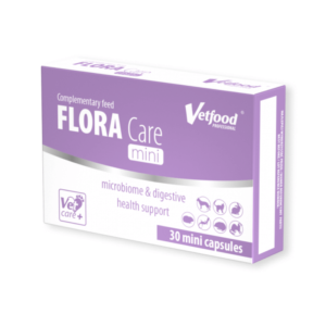Vetfood Flora Care Mini 30 kaps Tabletki dla psa na biegunkę